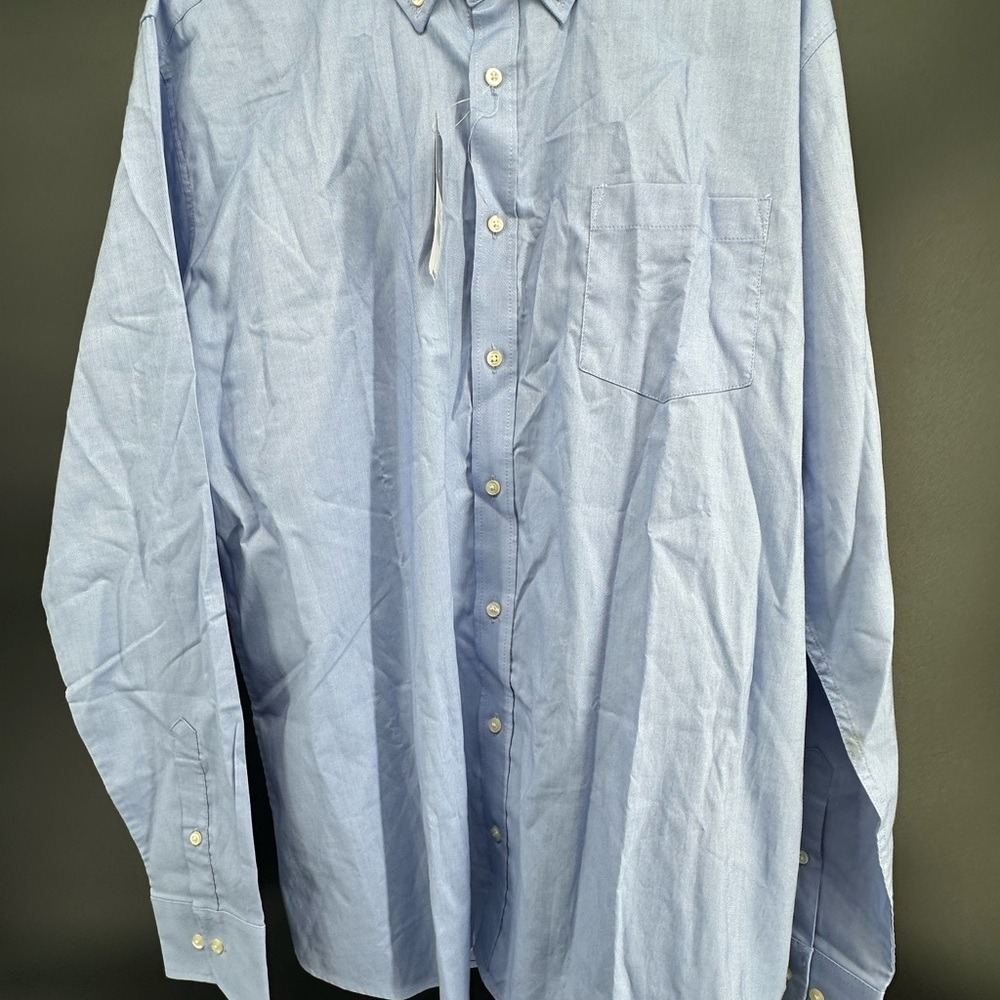 NWT IZOD Uniform Young Men's Long Sleeve Shirt‎ XL